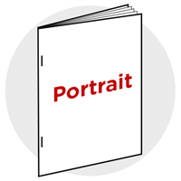 Booklet Staple - Portrait