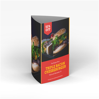 Triangle Table Tent 4x6