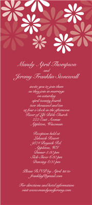 Pretty Petals Invite