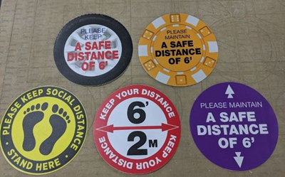 Customized Floor Graphic - Upload Your Artwork