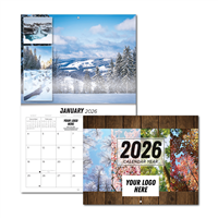 Stitched Wall Calendar