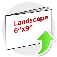 6"x9" Landscape Booklet Staple