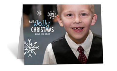 Jolly Christmas A2 Folded