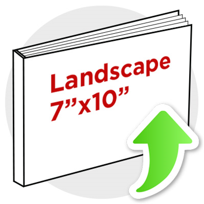7"x10" Landscape Perfect Bind
