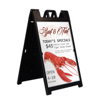 Sidewalk A-Frame Sign