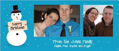 Christmas Snowman #10 Flat