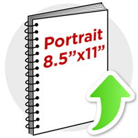 8.5"x11" Portrait Coil Bind