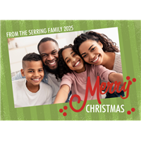 Festive Christmas A7 Flat