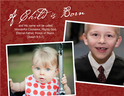 A Child is Born A2 Flat